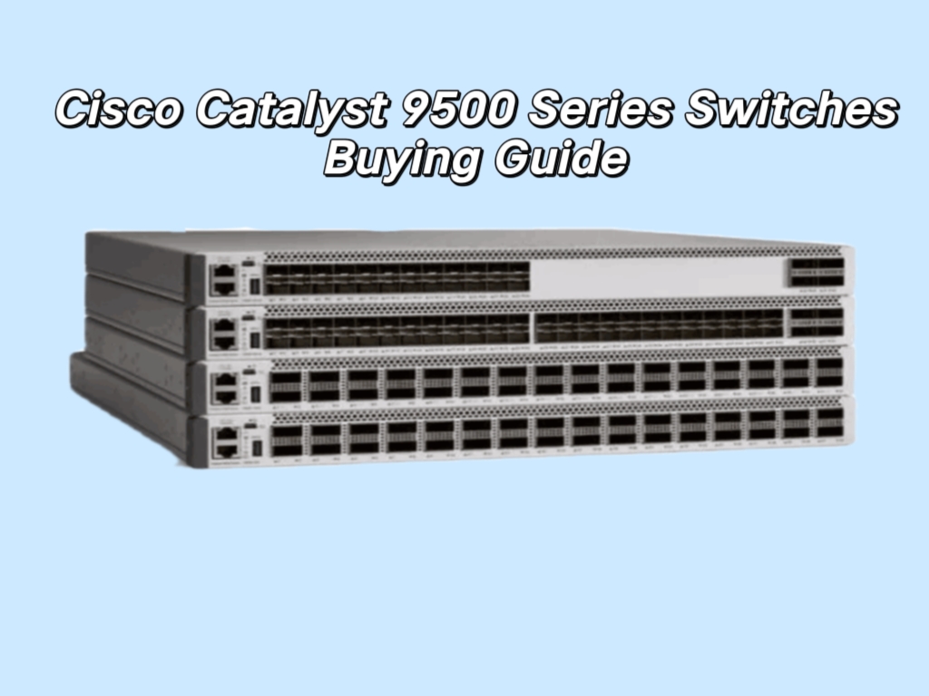 Catalyseur Cisco C9500-40X-10E 9500 Commutateurs de série